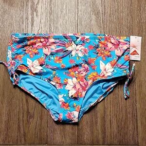 NWT Swim bottom, 1X, 16W-18W, Aqua